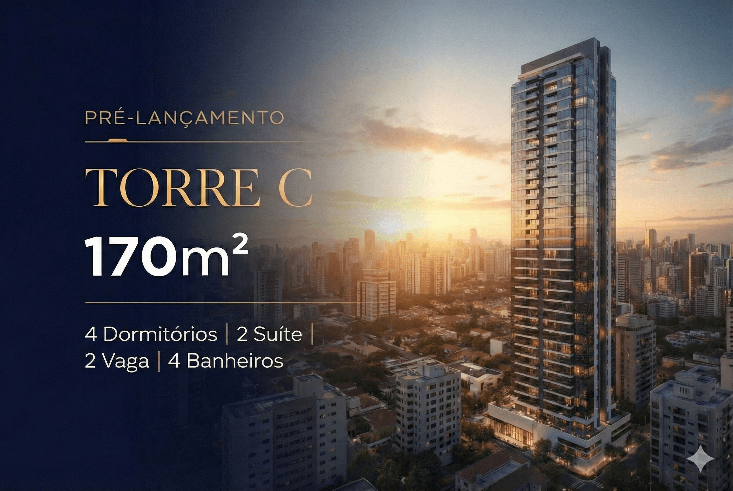 Jardins da Hípica Lavvi - Perspectiva Torre C - 171m² jardim da hipica